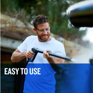 Easy to Use - Long life aluminium pump, power to clean, automatic start stop technology. Saves water