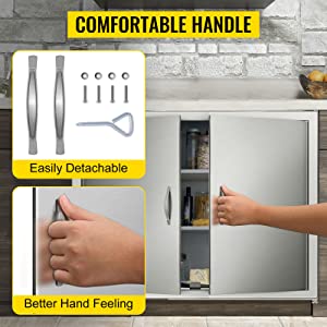 outdoor kitchen cabinet doors