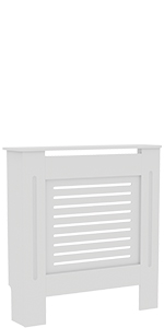 Milton radiator cover white 
