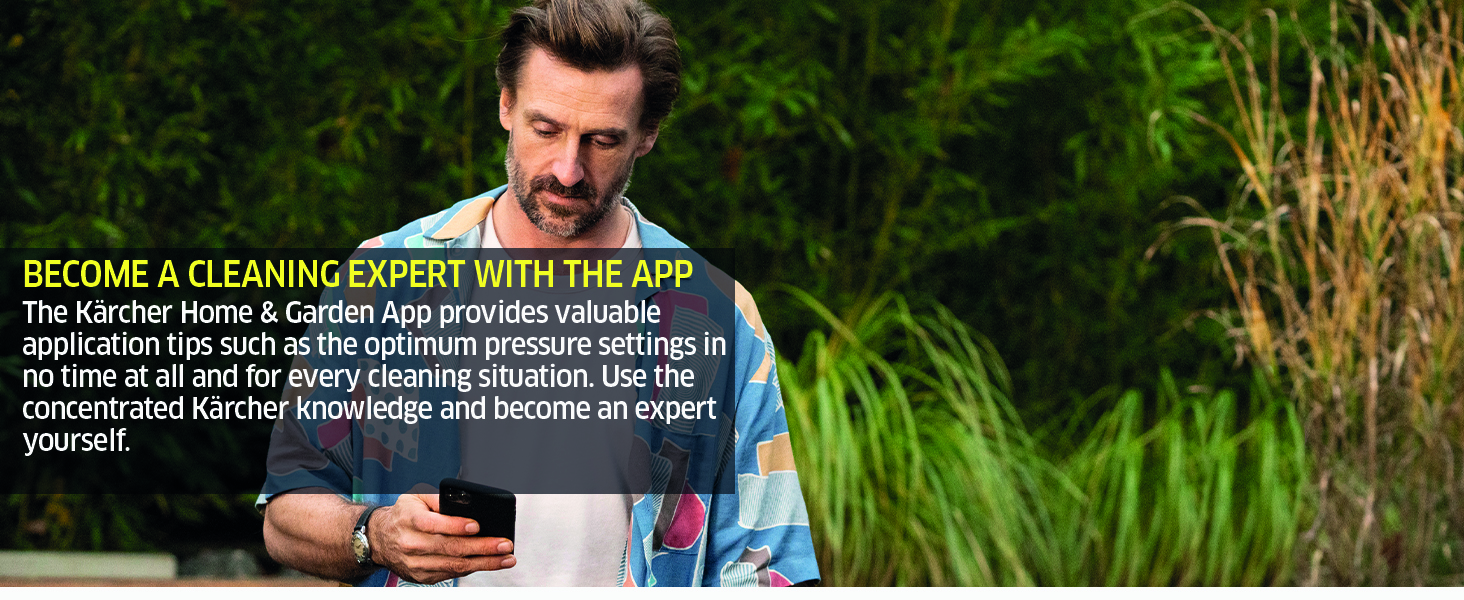 kärcher pressure washer smart home power control jet wash hydroshot