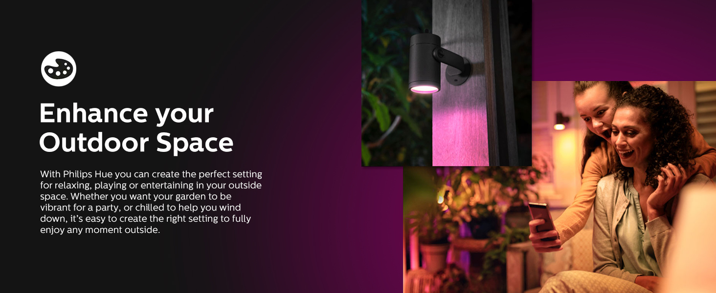 Philips Hue Enhance your Outdoor Space