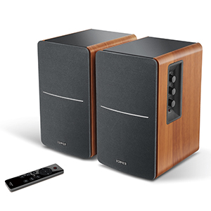 R1280DBs Active Bluetooth Bookshelf Speakers - Wireless Studio Monitor Computer Speaker