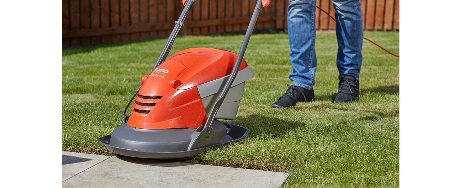 Easy to manoeuvre, the Hover Vac 250 hovers on a cushion of air