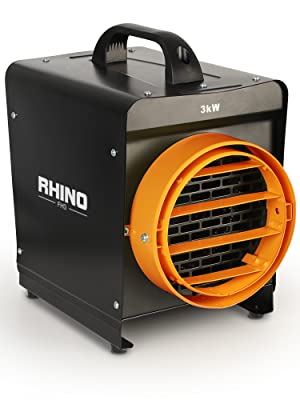 New Rhino 240V FH3 Fan Heater 2.8kW