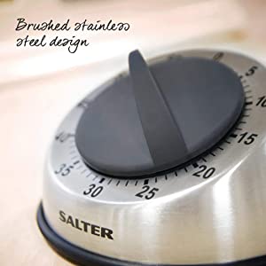 Salter 338 SSBKXR15 60 Minute Mechanical Kitchen Timer