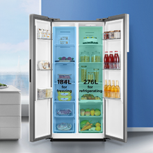 Slim Design with Large Space