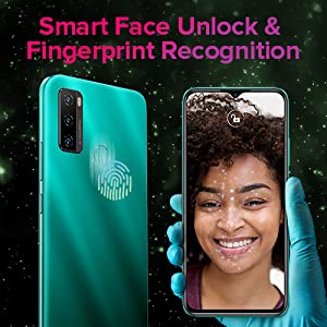 fingerprint recognition face unlock