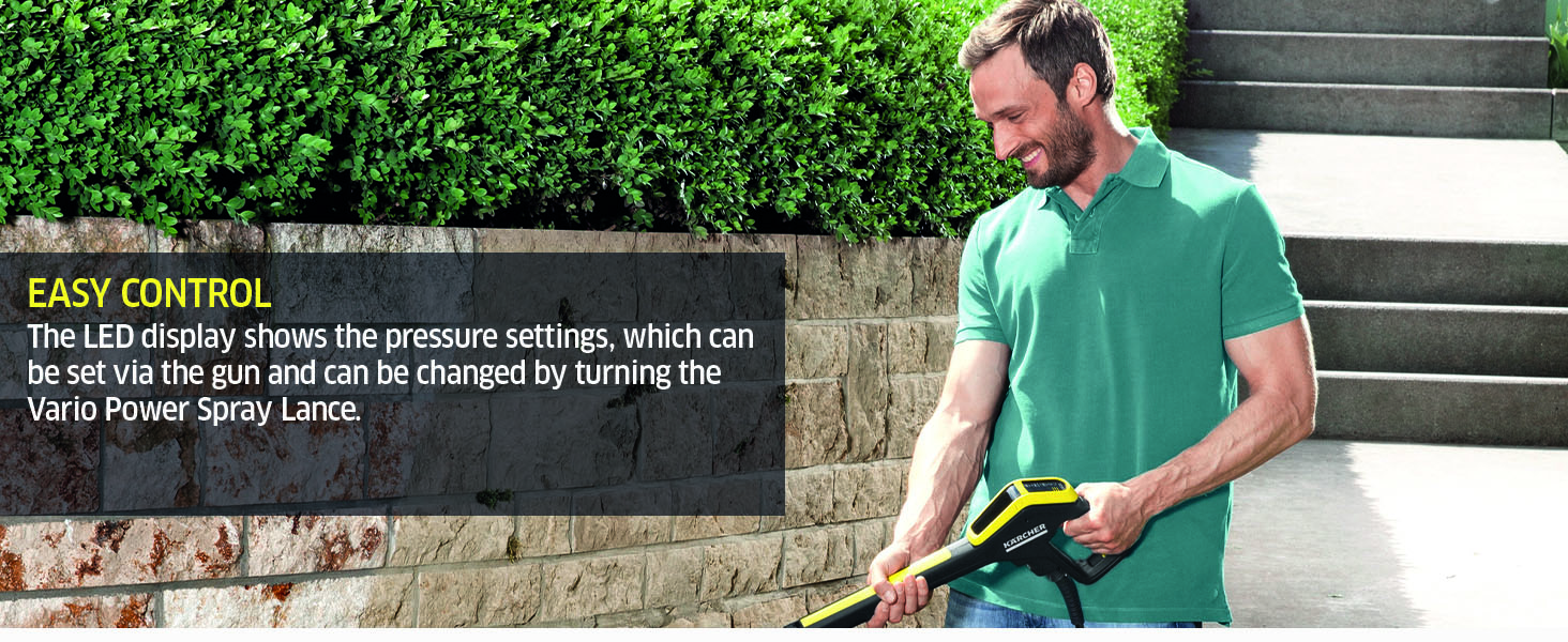 kärcher pressure washer smart home power control jet wash hydroshot