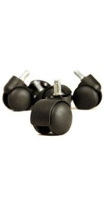 Castors, chair wheels, casters