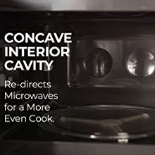 concave interior