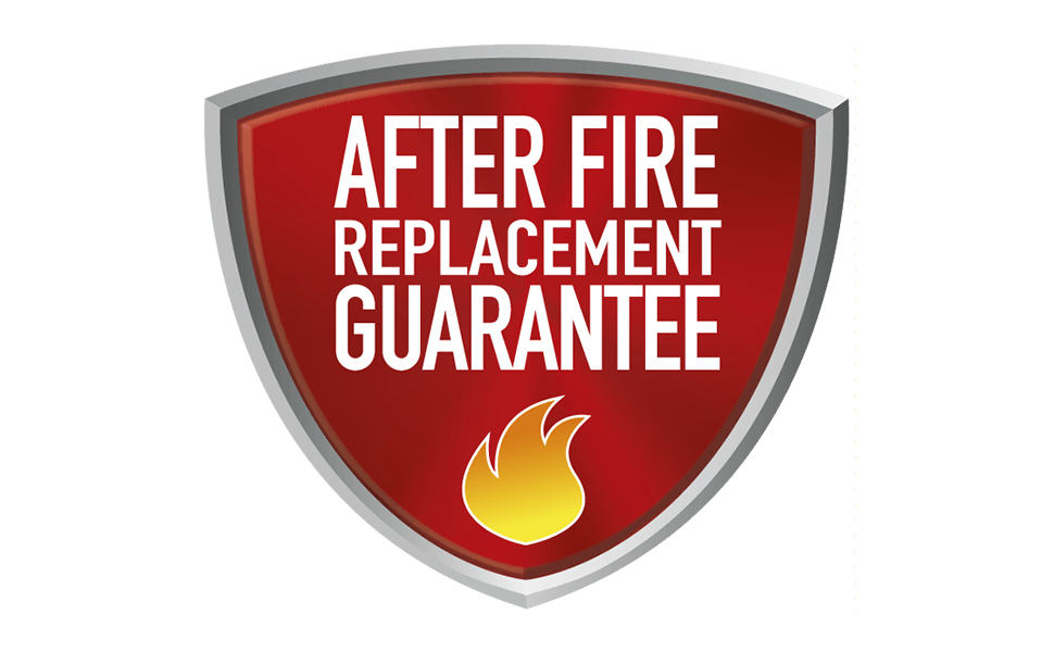 after fire replacement