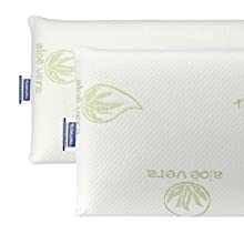 Memory foam pillow, pillow, memory foam, aloe vera, todocama, fibre pillow
