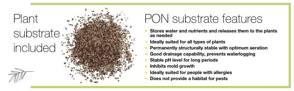 Lechuza Pon plant soil substrate