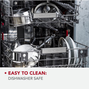 KitchenAid cookware in dishwasher