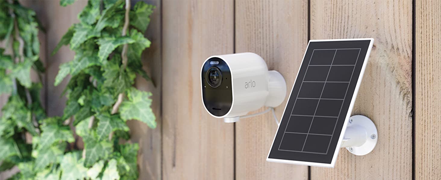 outdoor home security camera system 4K CCTV wireless smart home battery powered HDR weather resistan