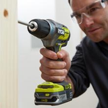 ryobi, drill, brushless, percussion, combi, cordless, 18V