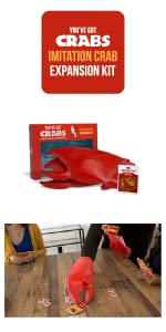  party game, card game, crab claws, expansion