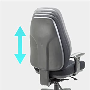 adjustable backrest chair office hippo
