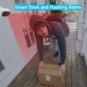 wifi outdoor smart camera outdoor security camera blurams outside security camera 