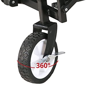 FASports Carromco Folding Handcart