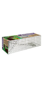 animal cage traps, humane, welfare friendly, wildlife traps, metal traps, animal