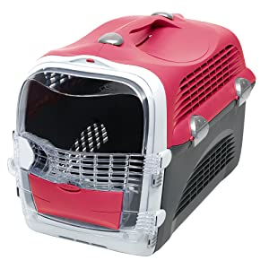  Catit Cabrio Cat Carrier Cherry Red