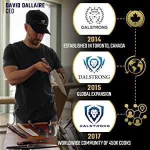 David Dallaire, CEO Dalstrong, Established 2014