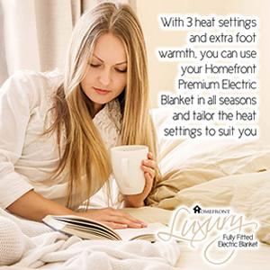 Homefront soft electric blanket 1 