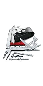 Swiss Tool, X Plus, Leather Pouch