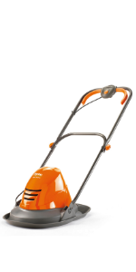 Flymo Turbo Lite 250 Electric Hover Lawnmower, 1400W, Cutting Width 25cm 