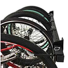 hanging bike garage rack wall mount adjustable hooks vertical spacing universal road mountain mtb 