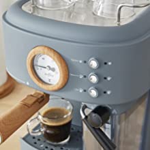 Simple one button operation for barista style coffees