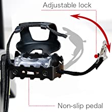 Adjustable Caged Foot Pedals