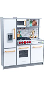 Elite Play Kitchen, playkitchen, kitchenette, toy kitchen, made of wood
