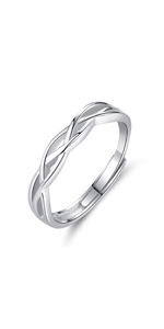 Adjustable Celtic Ring