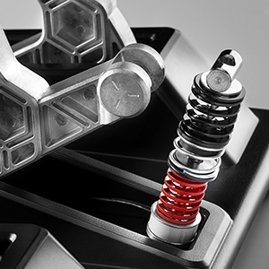 Magnetic pedal set, force sensor, loadcell, load cell, racing simulator, Thrustmaster