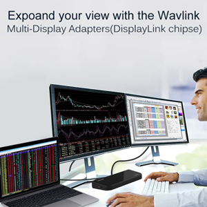  USB 3.0 Dual Display Docking