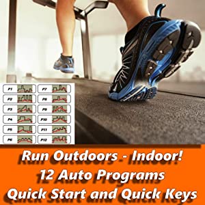 Run Outdoor and indoor