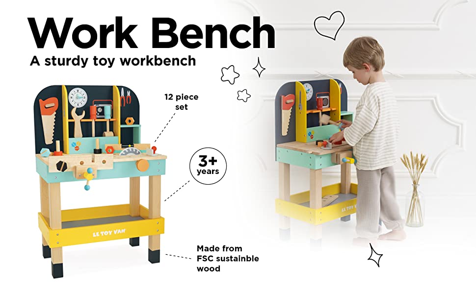 Le Toy Van Alex’s Work Bench