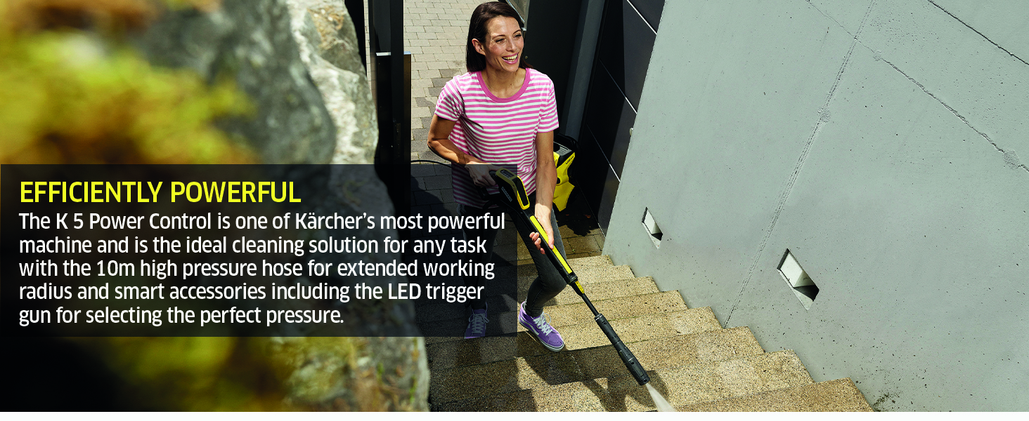 kärcher pressure washer smart home power control jet wash hydroshot