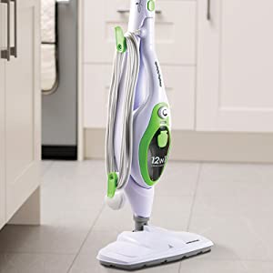 Morphy Richards 720512,12-in-1 Steam Cleaner, Kills 99.9% of Bacteria Around the Home