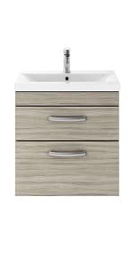 wall,hung,double,drawer,cabinet,vanity,basin,unit,bathroom,furniture,modern,contemporary,brown