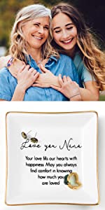 love you nana ring dish