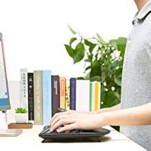 Delux Wireless Ergonomic Keyboard, Vertical Keyboard