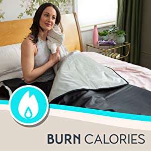 infrared sauna blanket home spa detox weight loss