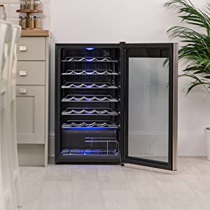 Russell Hobbs RH34WC1 34 Bottle Wine Cooler