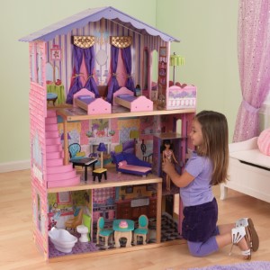 KidKraft My Dream Mansion, My Dream Mansion Dollhouse, Wooden Doll House