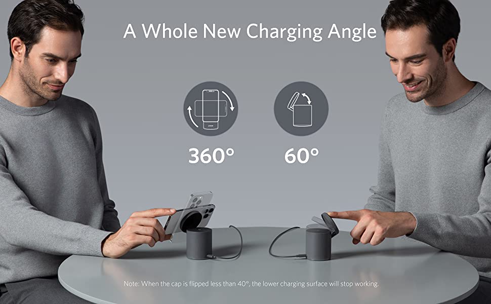 Magnetic wireless charger