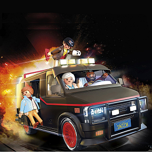 playmobil a team, playmobil, a team, a team spielzeug, a team van, action toy