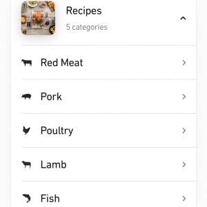 recipe options